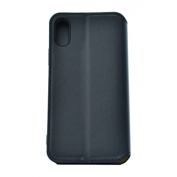 POWERTECH Θήκη Slim Leather για iPhone X/XS, μαύρη POWERTECH Θήκη Slim Leather για iPhone X/XS, μαύρη