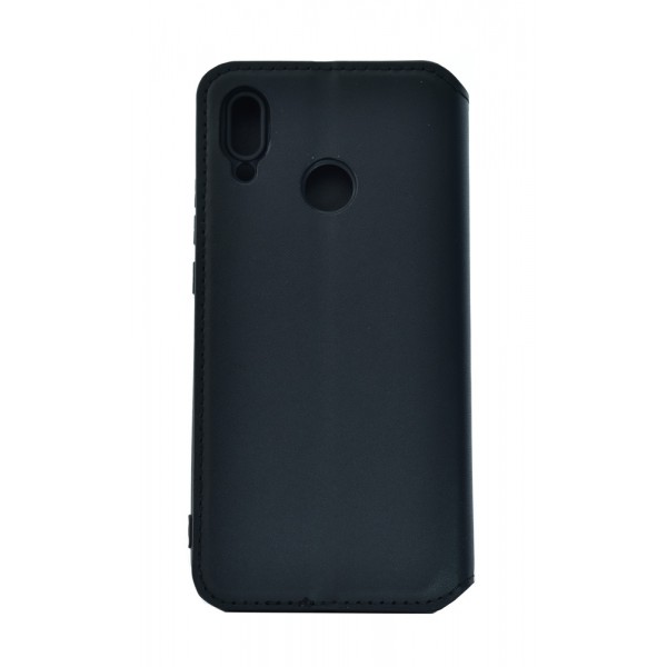 POWERTECH Θήκη Slim Leather για Huawei P20 Lite, μαύρη