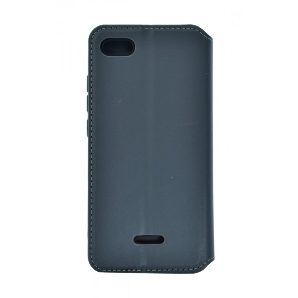 POWERTECH Θήκη Slim Leather για Xiaomi Redmi 6Α, γκρι
