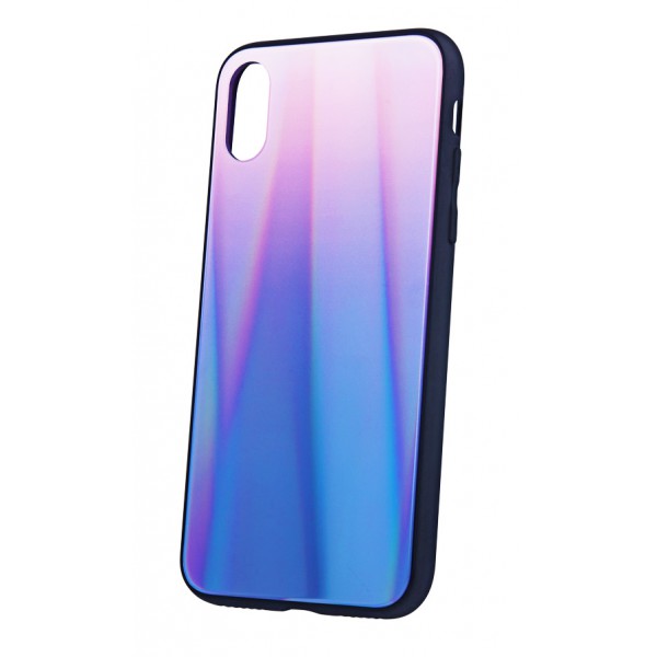 POWERTECH Θήκη Aurora Glass για Samsung A6 Plus 2018, καφέ-μαύρη POWERTECH Θήκη Aurora Glass για Samsung A6 Plus 2018, καφέ-μαύρη
