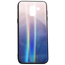 POWERTECH Θήκη Aurora Glass για Samsung J6 2018, καφέ-μαύρη