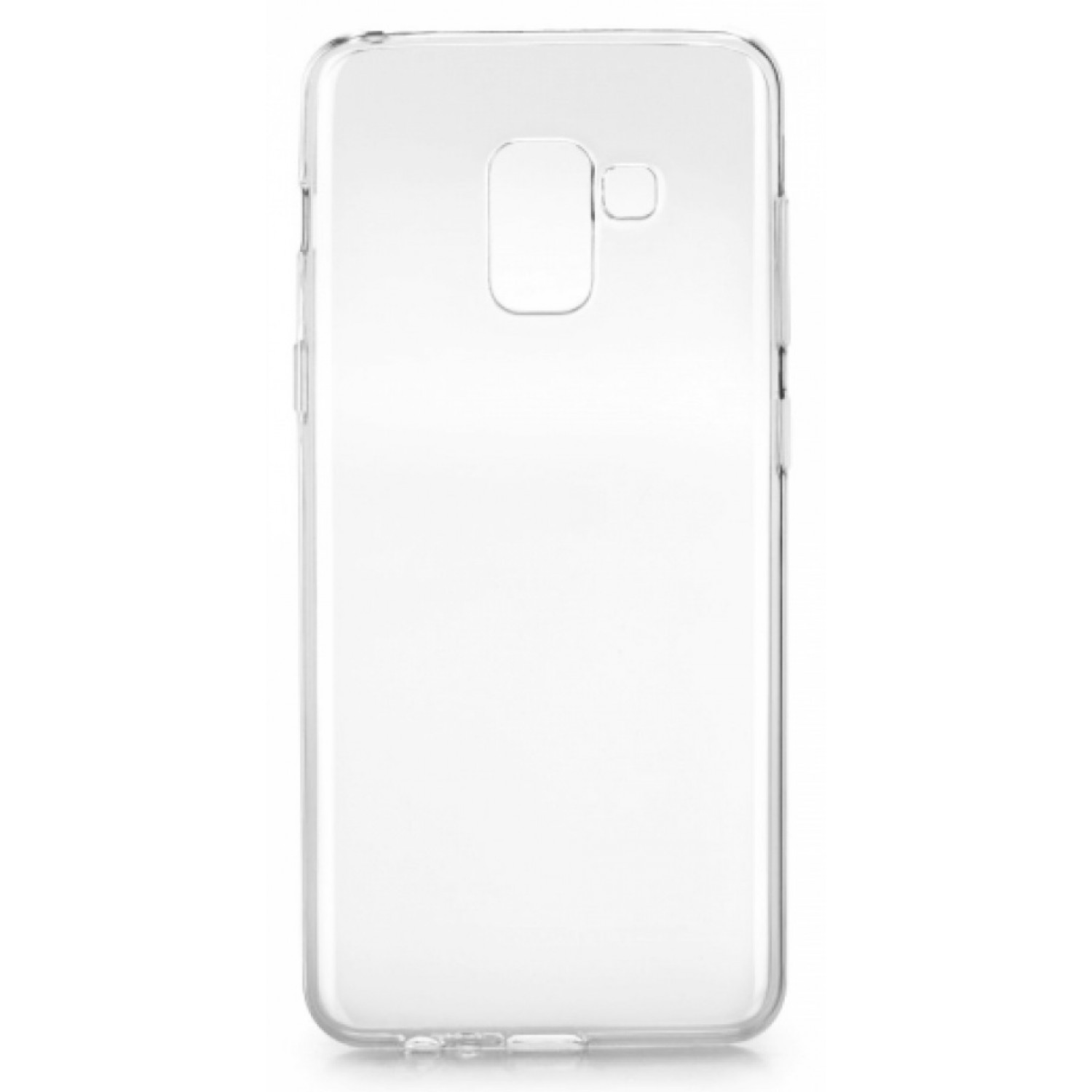 POWERTECH Θήκη Clear 0.5mm TPU για SAMSUNG Galaxy A8 2018, διάφανη