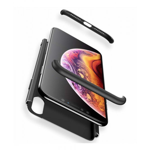 POWERTECH θήκη 360° Protect MOB-1333 για Xiaomi Redmi 7, μαύρη