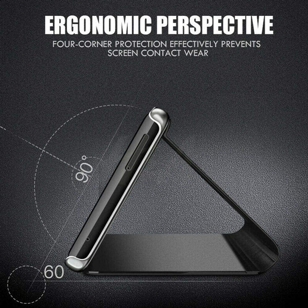 POWERTECH θήκη Clear view MOB-1530 για Xiaomi Mi 9T/9T Pro, μαύρη