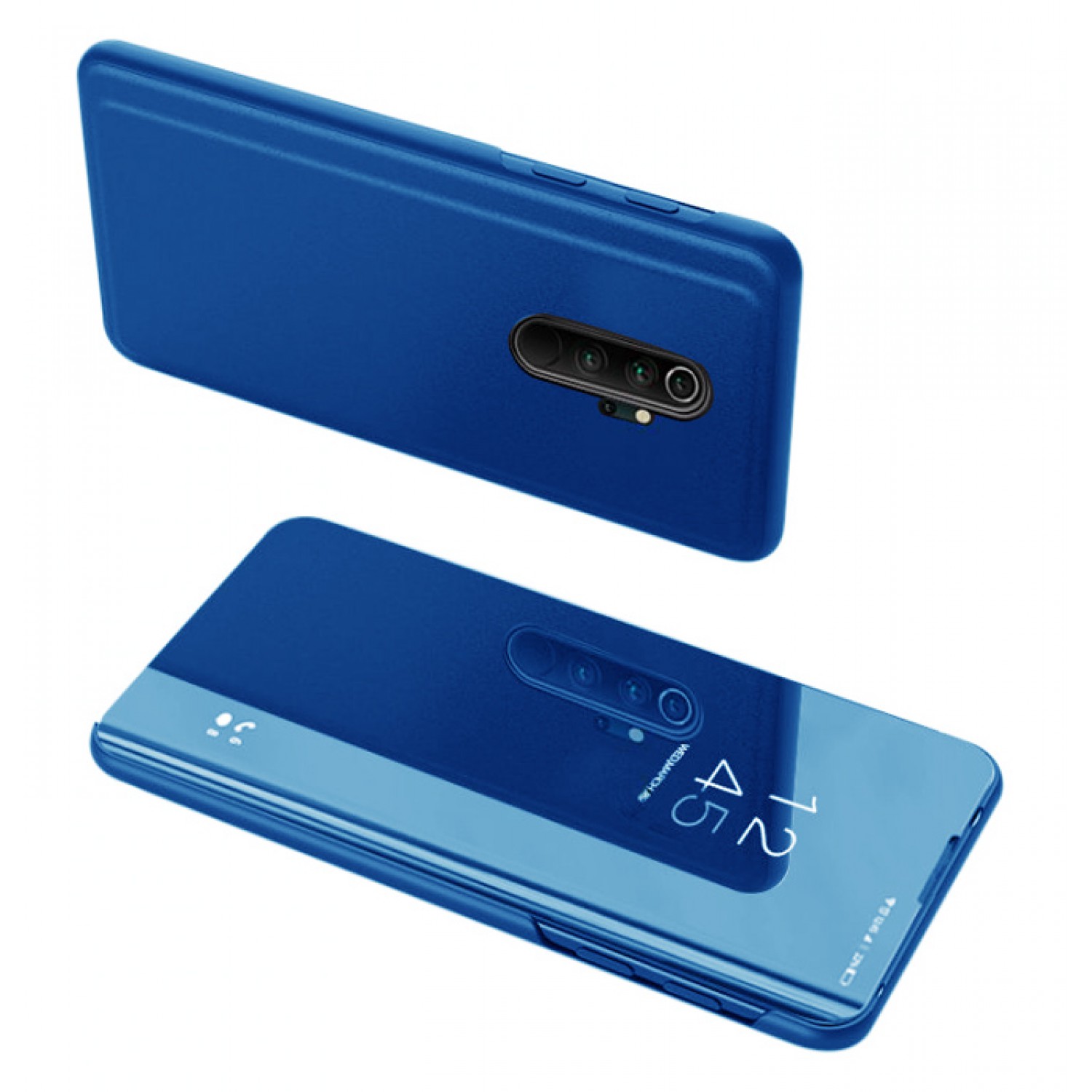 POWERTECH θήκη Clear view MOB-1531 για Xiaomi Mi 9T/9T Pro, μπλε