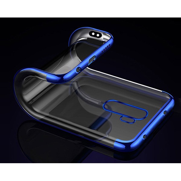 POWERTECH θήκη Clear color MOB-1553, Xiaomi Redmi 9, μπλε