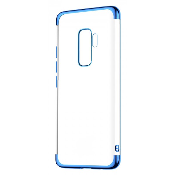 POWERTECH θήκη Clear color MOB-1553, Xiaomi Redmi 9, μπλε