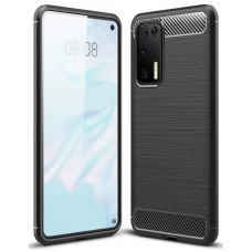 POWERTECH Θήκη Carbon Flexible MOB-1562 για Huawei P40 pro, μαύρη