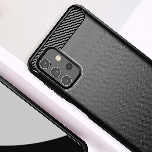 POWERTECH θήκη Carbon Flex MOB-1593 για Samsung Galaxy A32 5G, μαύρη POWERTECH θήκη Carbon Flex MOB-1593 για Samsung Galaxy A32 5G, μαύρη