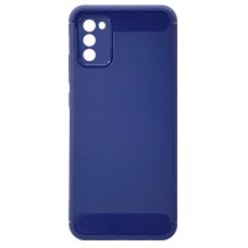 POWERTECH θήκη Carbon MOB-1619 για Samsung Galaxy A02s, μπλε