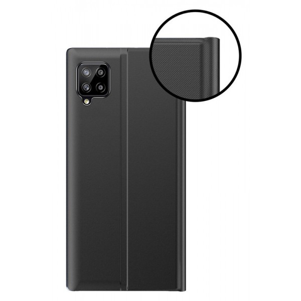POWERTECH θήκη Sleep MOB-1627 για Samsung Galaxy A12/M12, μαύρη
