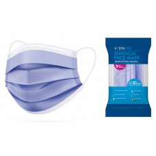 VESTAMED χειρουργική μάσκα 3 στρωμάτων MSK-0013, BFE >98% 10x 5τμχ, μωβ