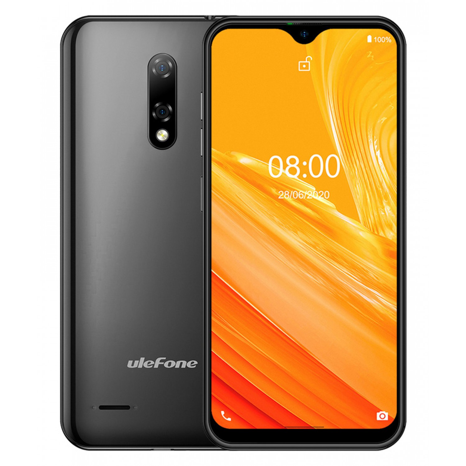 ULEFONE Smartphone Note 8, 5.5", 2/16GB, Android 10 Go Edition, μαύρο ULEFONE Smartphone Note 8, 5.5", 2/16GB, Android 10 Go Edition, μαύρο