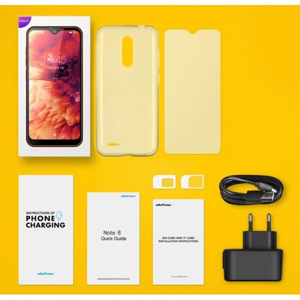 ULEFONE Smartphone Note 8, 5.5", 2/16GB, Android 10 Go Edition, πράσινο ULEFONE Smartphone Note 8, 5.5", 2/16GB, Android 10 Go Edition, πράσινο
