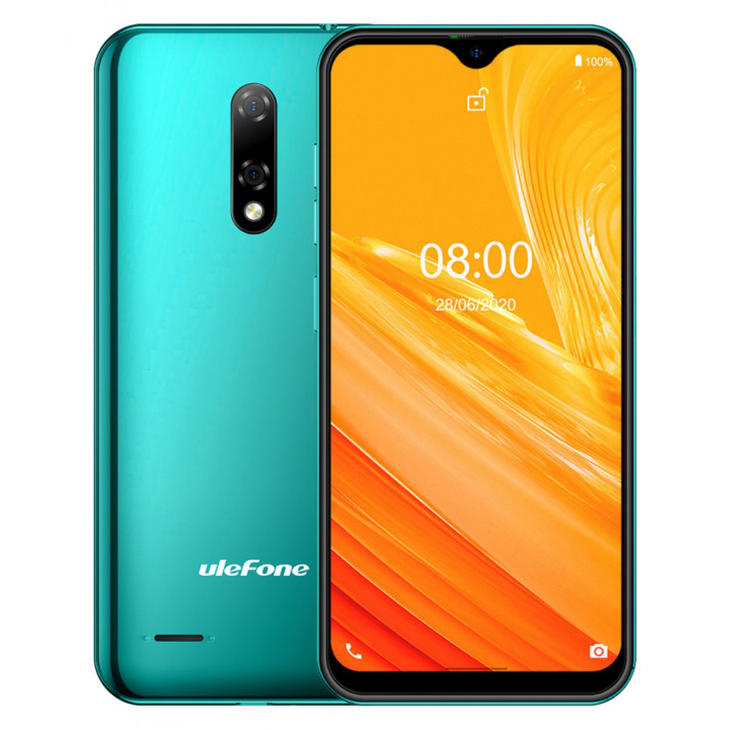 ULEFONE Smartphone Note 8, 5.5", 2/16GB, Android 10 Go Edition, πράσινο ULEFONE Smartphone Note 8, 5.5", 2/16GB, Android 10 Go Edition, πράσινο