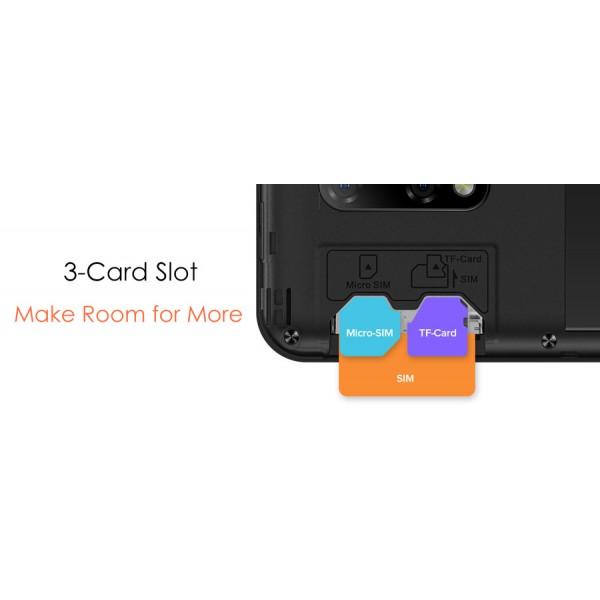 ULEFONE Smartphone Note 8P, 5.5", 2/16GB, Android 10 Go Edition, μαύρο ULEFONE Smartphone Note 8P, 5.5", 2/16GB, Android 10 Go Edition, μαύρο