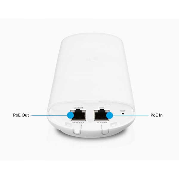 UBIQUITI airMAX NanoStation Loco 5AC, 5GHz, 450Mbps, λευκό UBIQUITI airMAX NanoStation Loco 5AC, 5GHz, 450Mbps, λευκό