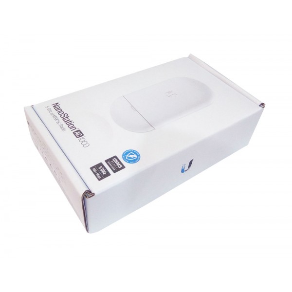 UBIQUITI airMAX NanoStation Loco 5AC, 5GHz, 450Mbps, λευκό UBIQUITI airMAX NanoStation Loco 5AC, 5GHz, 450Mbps, λευκό