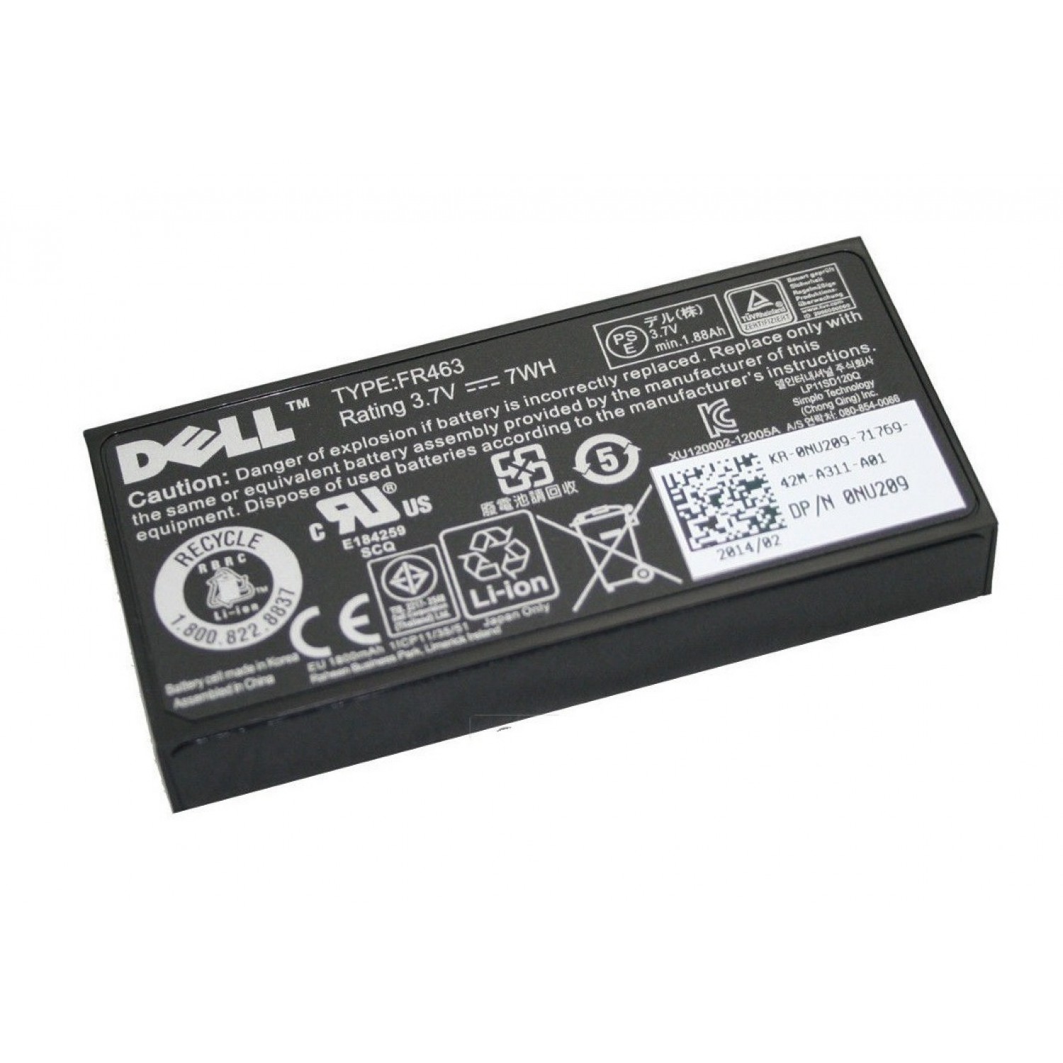 DELL used Battery NU209