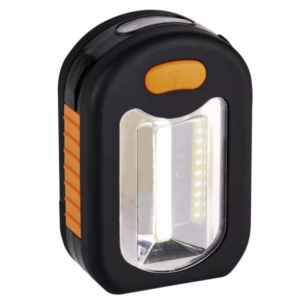 EMOS φακός εργασίας P3889 με γάντζο & μαγνήτη, 200lm, μαύρος