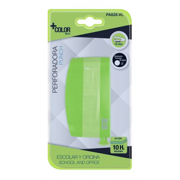 MP διακορευτής 6 x 10cm PA626-AG, 2 τρυπών, πράσινος