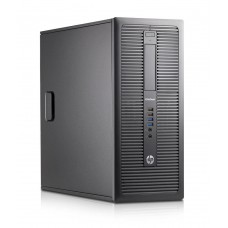 HP PC 800 G1 TWR, i5-4460, 8GB, 250GB HDD, DVD, REF SQR