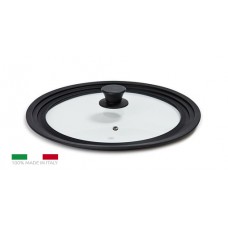 FLONAL Γυάλινο καπάκι με στεφάνι σιλικόνης για σκεύη 20/22/24cm