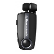 POWERTECH Bluetooth earphone Klipp PT-732, multipoint, BT V4.1, γκρι