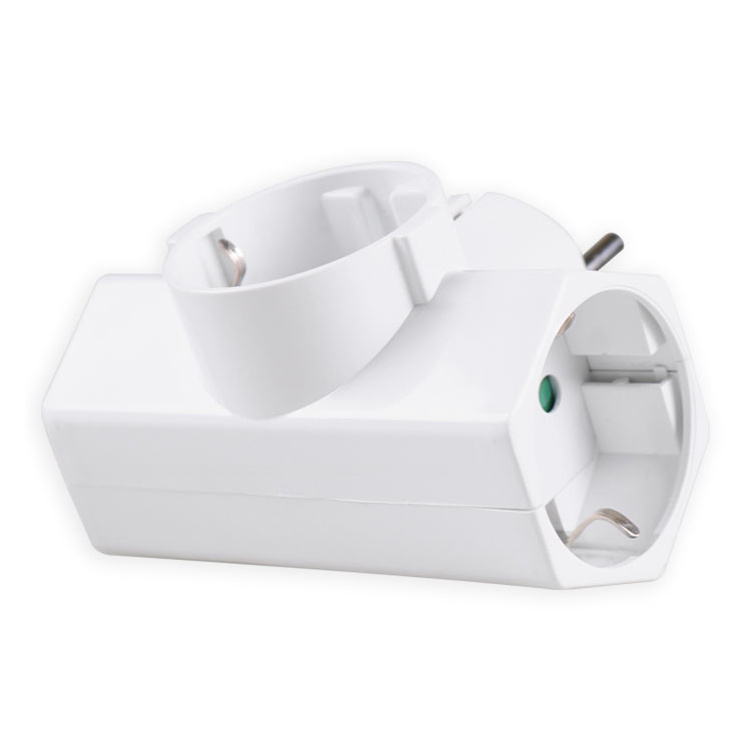 POWERTECH αντάπτορας ρεύματος PT-812, 3x schuko, 250V 16A, λευκός POWERTECH αντάπτορας ρεύματος PT-812, 3x schuko, 250V 16A, λευκός