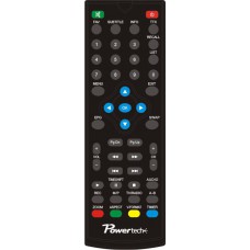POWERTECH χειριστήριο συμβατό με δέκτη PT-MPEG4-HD2 μπλε συσκευασία