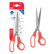 MP ψαλίδι χαρτιού PT113, μεταλλική λεπίδα, 21cm, ροζ