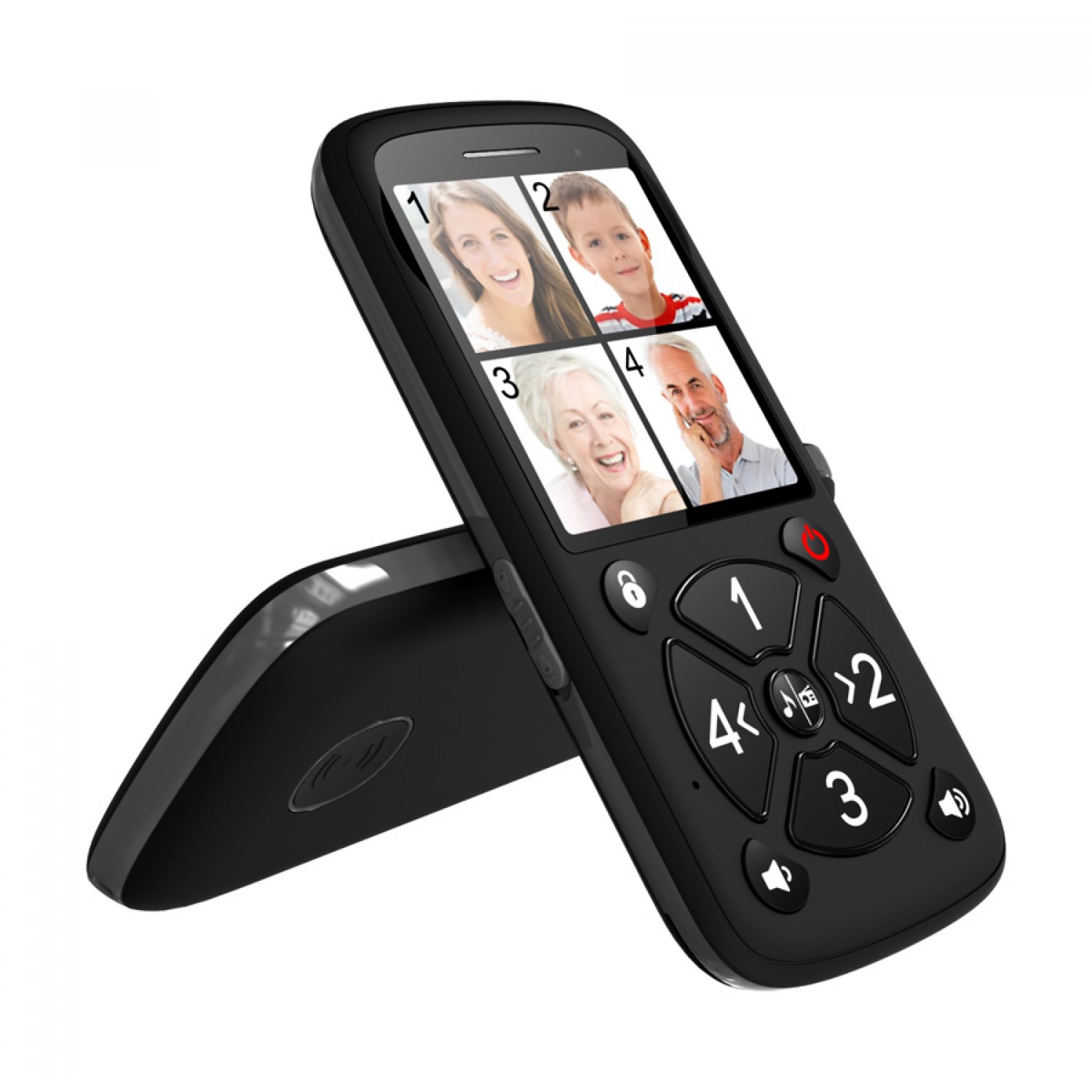 POWERTECH Κινητό Τηλέφωνο Aid+ 4 Αριθμοί Κλήσης με Φακό, FM Radio, Black POWERTECH Κινητό Τηλέφωνο Aid+ 4 Αριθμοί Κλήσης με Φακό, FM Radio, Black