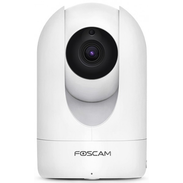 FOSCAM IP κάμερα R4M, WiFi, 2K, 4MP, dual-band, remote control, λευκή