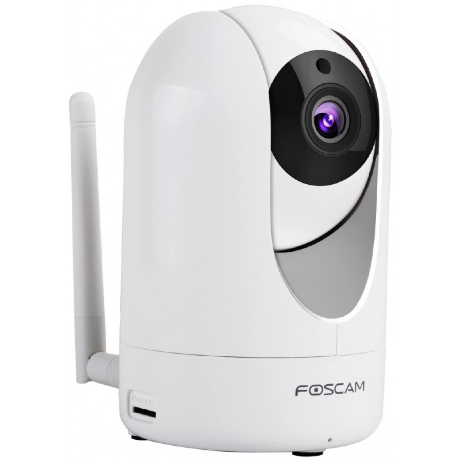 FOSCAM IP κάμερα R4M, WiFi, 2K, 4MP, dual-band, remote control, λευκή