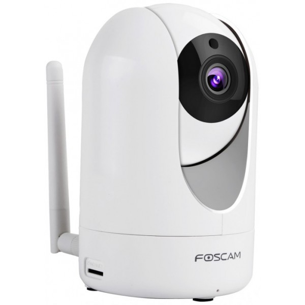FOSCAM IP κάμερα R4M, WiFi, 2K, 4MP, dual-band, remote control, λευκή