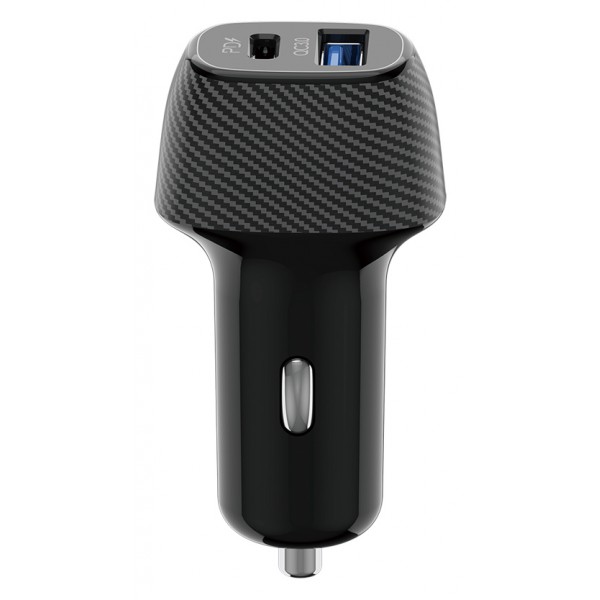 ROCKROSE φορτιστής αυτοκινήτου Safari PQ, 2x USB, 3.0, 36W, 3A, μαύρος ROCKROSE φορτιστής αυτοκινήτου Safari PQ, 2x USB, 3.0, 36W, 3A, μαύρος