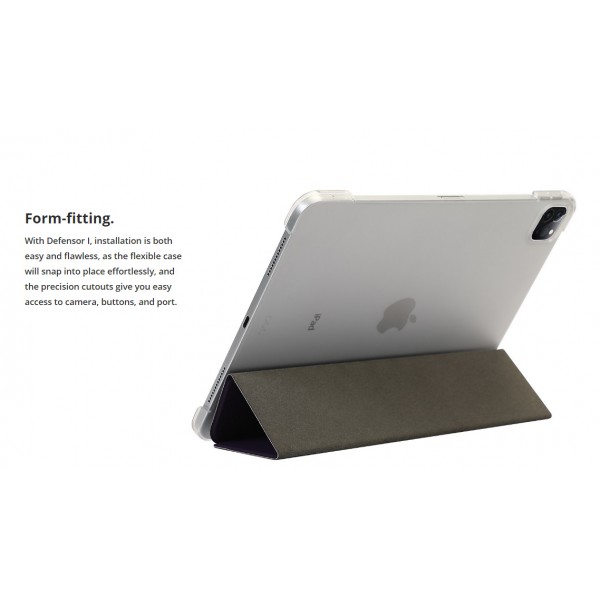 ROCKROSE θήκη προστασίας Defensor I για iPad Pro 11" 2020, μαύρη