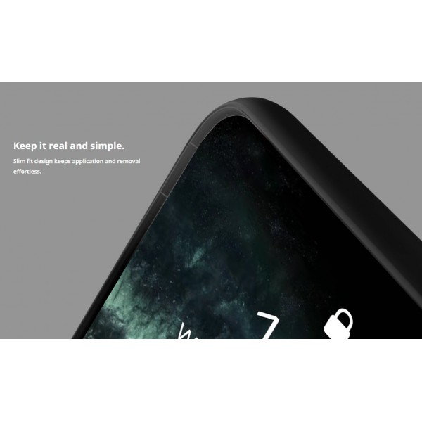 ROCKROSE θήκη σιλικόνης Real για iPhone 11 Pro, μαύρη