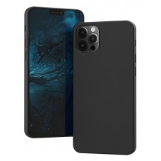 ROCKROSE θήκη σιλικόνης Real για iPhone 12/12 Pro, μαύρη