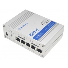 TELTONIKA Industrial cellular router RUTX12, Dual LTE Cat6, 5x GbE ports