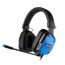 SADES Gaming Headset Dpower, 3.5mm, 40mm ακουστικά, Blue