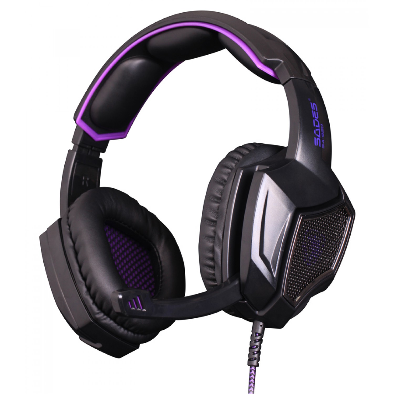 SADES gaming headset SA-920, 3.5mm, 40mm, μαύρο