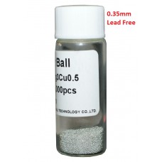 Solder Balls 0.35mm, Lead Free, 25k