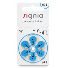 SIGNIA μπαταρίες ακουστικών βαρηκοΐας PR44 675 