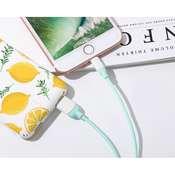 USAMS Καλώδιο USB σε Micro USB US-SJ247, Ice-Cream , 1m, πράσινο USAMS Καλώδιο USB σε Micro USB US-SJ247, Ice-Cream , 1m, πράσινο