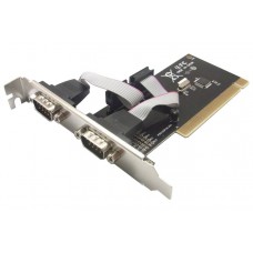 POWERTECH Κάρτα Επέκτασης PCI to 2x Serial (RS232), Chipset WHC351