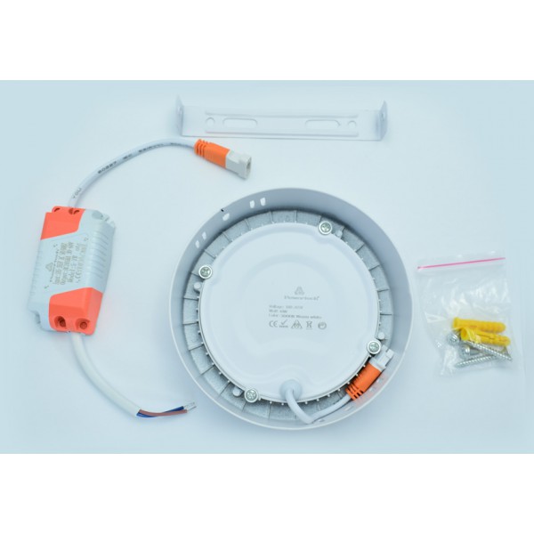 POWERTECH LED Panel SMRP-1206W65, 6W, daylight 6500K, 360lm