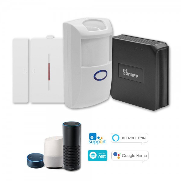 SONOFF Ανιχνευτής κίνησης PIR2, 433Mhz, λευκό SONOFF Ανιχνευτής κίνησης PIR2, 433Mhz, λευκό