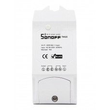 SONOFF Smart Διακόπτης TH16, υγρασίας - θερμοκρασίας, 16A, WiFi, λευκό