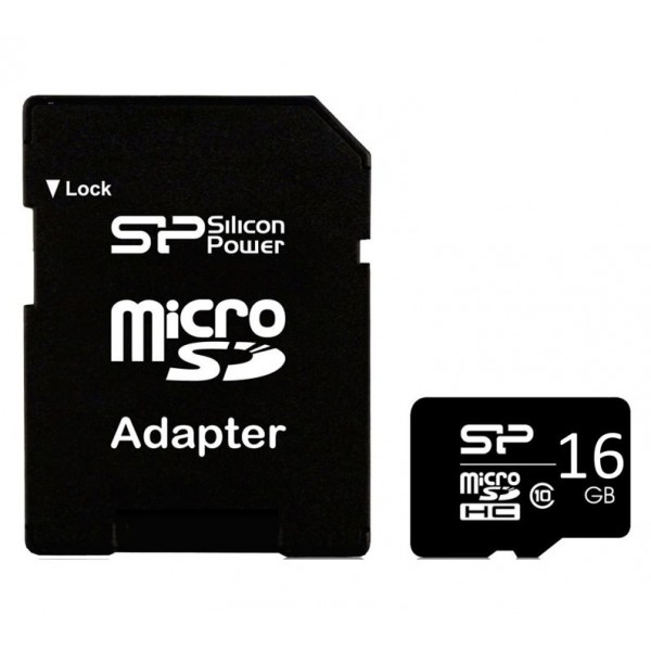 SILICON POWER κάρτα μνήμης 16GB micro SDHC, Class 10 SILICON POWER κάρτα μνήμης 16GB micro SDHC, Class 10
